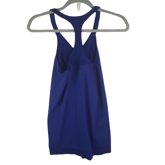 Under Armour Perfectly Seamless V-Neck Tank Stripe Racerback - Picture 3 of 7